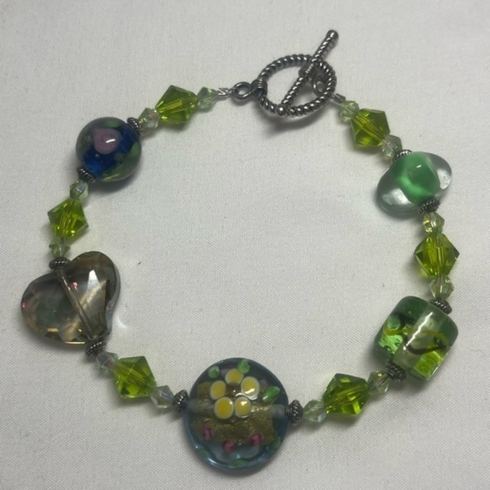 Green Handmade Bracelet